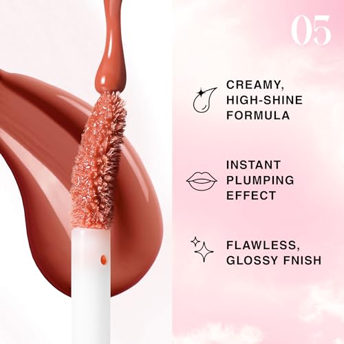 Lip Plumper Gloss ? Lip Job ? Glossy Finish, Hydrating & Smoothing Formula, 0.14 fl oz (Keep Me Satisfied)