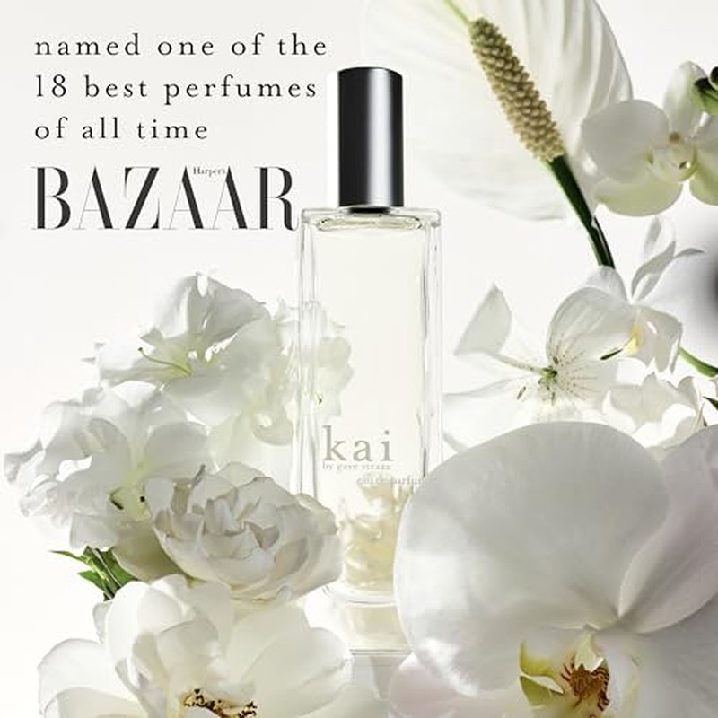 kai eau de parfum ? a fresh, beautiful, light gardenia scent wrapped in white exotics, 1.7 oz | serene, vegan, clean and inspired by memories of hawaiian vacations