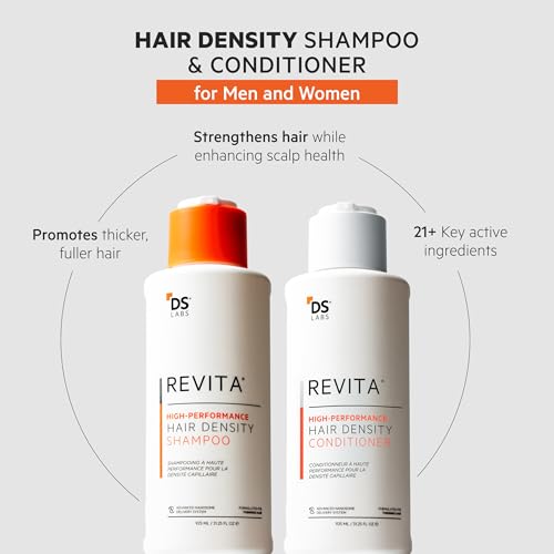 DS Labs Revita Shampoo & Conditioner Kit, 925mL ? Scalp First System for Fuller Looking, Volumized Hair, Lightweight Hydration, Sulfate & Silicone Free, Color Safe, For Men & Women