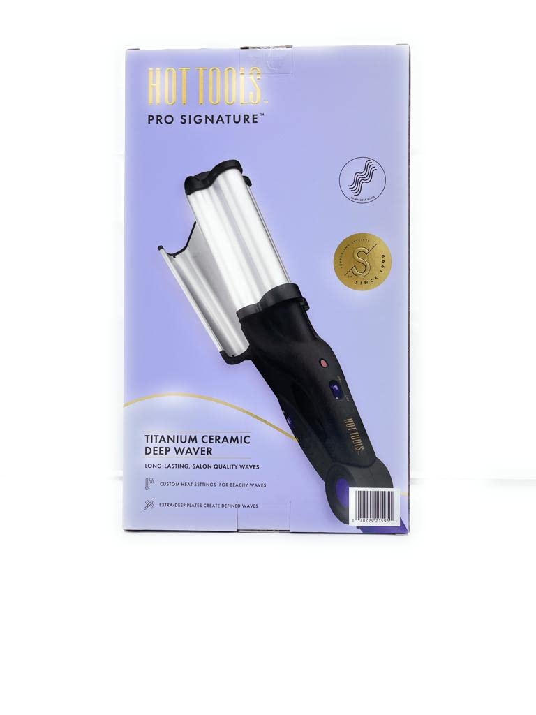 hot Tools pro Signature Titanium Ceramic deep Waver