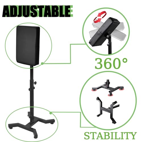 Tattoo Arm Rest - Beoncall Tattoo armrest and Legrest Stand 360¡ÆAdjustable Armrest Foldable Legrest Leather Pad Thick Sponge Stable Base for Tattoo Studio Tattoo Artists