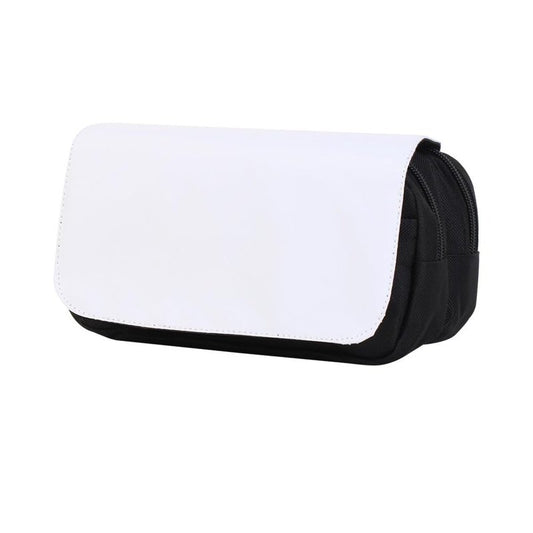 Dispalang Printable Blanks Cosmetic Bags Pencil Case Multipurpose DIY Heat Transfer Makeup Bags Toiletry Pouch with Removable Flap for Sublimation