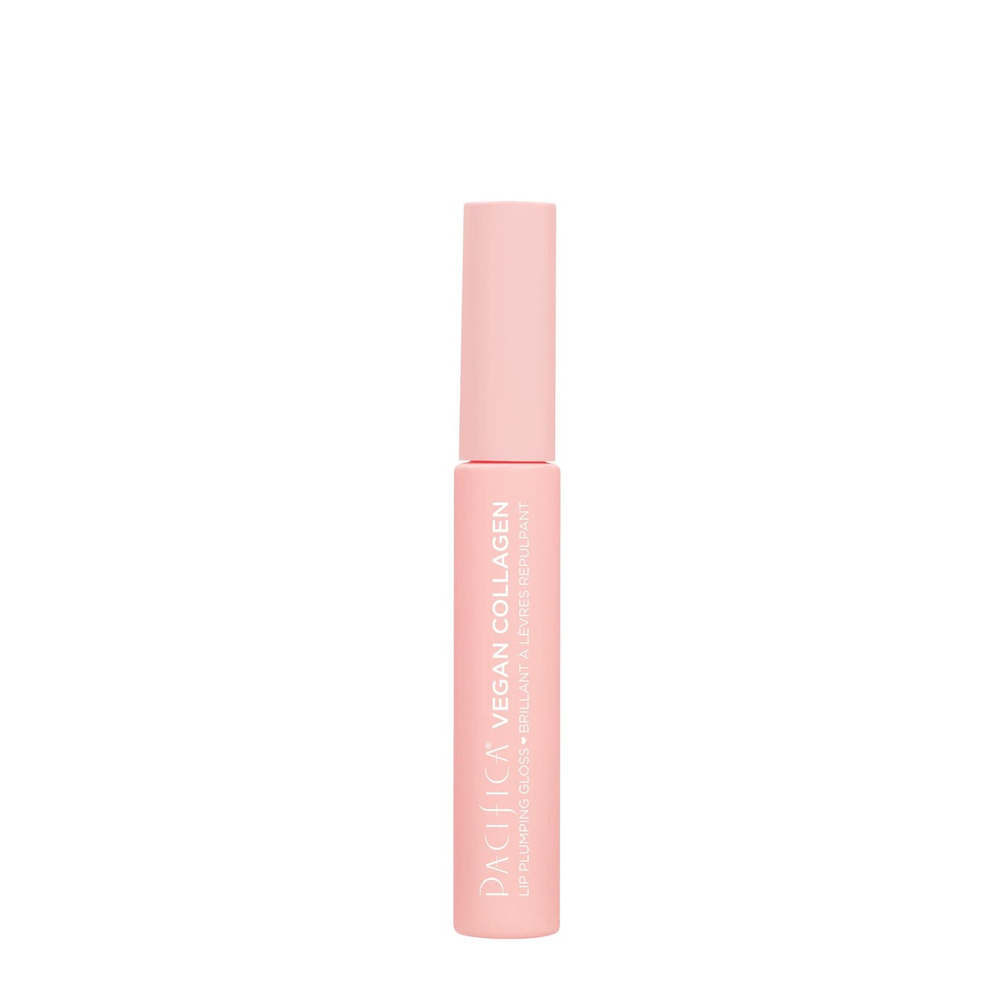 Pacifica Vegan Collagen Lip Plumping Gloss – Hydrating Lip Plumper with Peptides, Coconut & Vitamin E, High Shine Non-Sticky, Clean Vegan, 0.22 fl oz