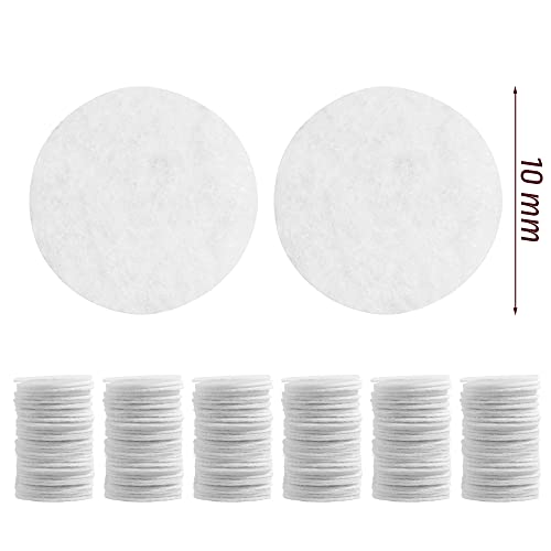 400 Pieces Microdermabrasion Filters 10mm Microdermabrasion Pads Microderm Filters Replacement Dermabrasion Filters Cotton Filters for Microdermabrasion Machine (400 Pieces)