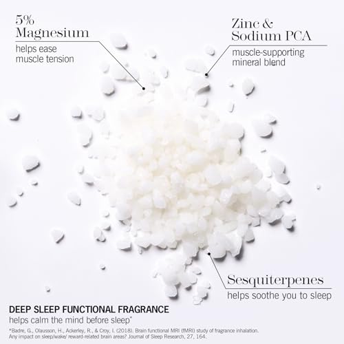 This Works Deep Sleep Beauty Bath Soak 200g - Luxury Bath Salts with Muscle Soothing Minerals Magnesium and Zinc, with Vitamin E for Brighter Skin