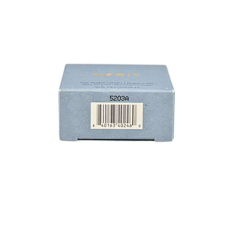 Merit Solo Shadow Cream Eyeshadow Sartorial Bronze, Buildable Crease-Free Pearlescent Color, Vegan & Cruelty-Free, 0.1 oz