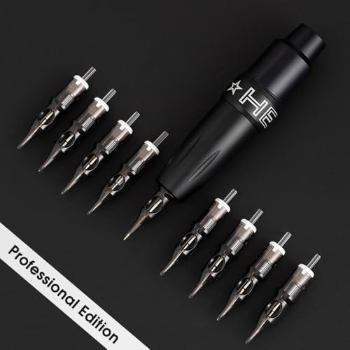 U-REX Tattoo Cartridges Needles- #10 (9RL) Bugpin Round Liner Disposable Needles for Rotary Tattoo Machine Pen Gun(1009RL)