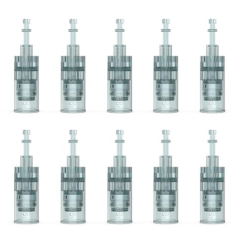 Microneedling Pen Cartridges for Dr pen M8,M7S, Easy-to-Use for Home Use (16 Pin,10PCS)