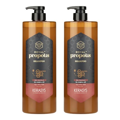 Kerasys Royal Propolis Red 33.8 fl oz / 1L (Shampoo, 2-Pack)