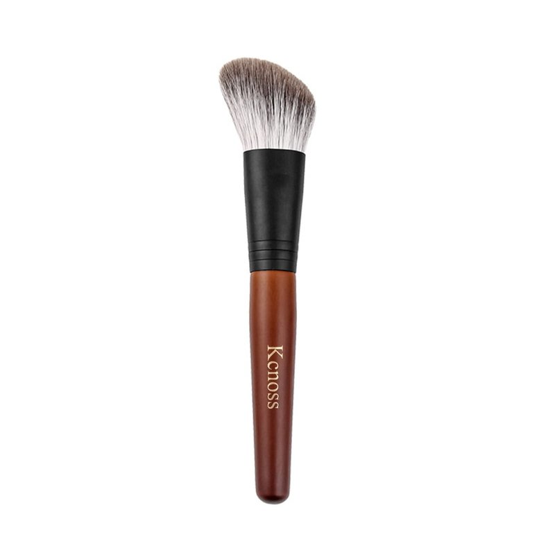 Kcnoss Contour Brush for Makeup Face Powder Brushes–Contour & Define–Perfect for Contour Powder，Blush, Bronzer, Highlighter–Even and Natural Application, Made with Natural Animal Hair Fox Bristles,