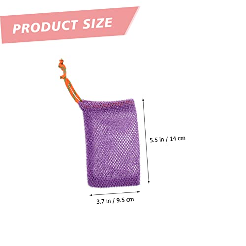 32pcs Soap Foaming Net Pouches for Bar Soap Storage Drawstring Bath Bags for and Easy Drying for Bathroom Travel