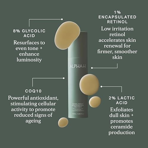 Retinol Reboot Exfoliating Body Treatment 120ml, Firming Body Treatment