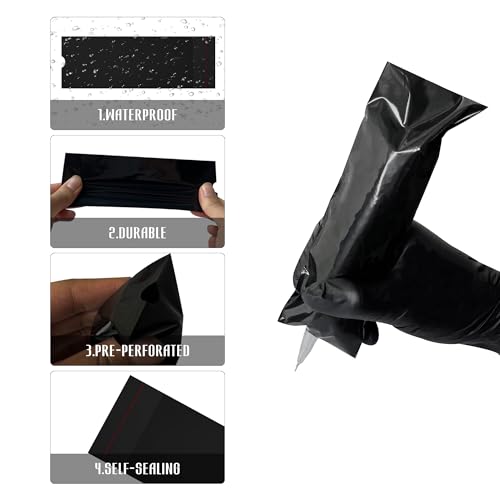 Large Self Sealing Pen Covers 100Pcs Waterproof Thickened Tattoo Bags 7Inch for Pen Machine Accessories