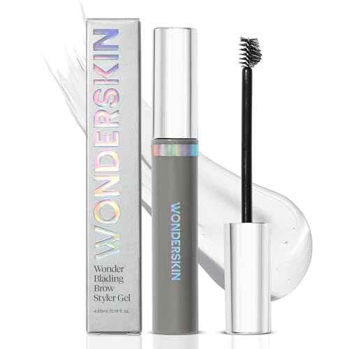 Wonderskin Wonder Blading Brow Styler Gel, Long Lasting Clear Eyebrow Gel, Lightweight and Volumizing Brow Styler