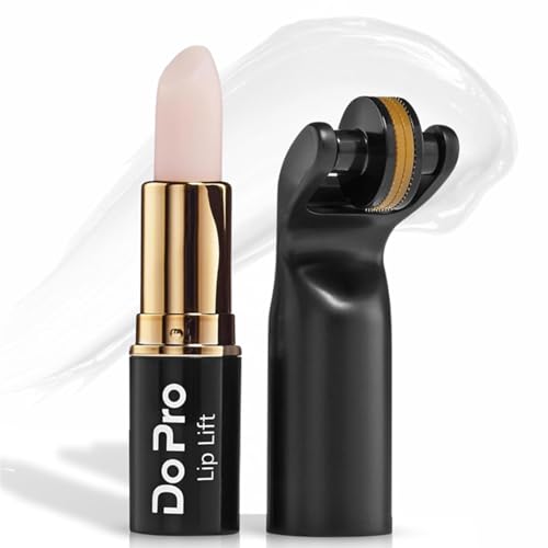 Plumping Lipstick with Stimulating Roller for Maximum Absorption and Long-Lasting Results ? Lip Gloss with Hyaluronic Acid, Collagen, Vitamins C & E ? Volumizing and Hydrating Lip Plumping Serum ? 5ml