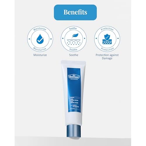DR. BELMEUR Advanced Cica Hydro Cream Special Set (2fl oz*2, Pack of 2) - Soothing, Barrier-Strengthening Face Moisturizer for Sensitive Skin. Korean Skin Care. Centella Asiatica