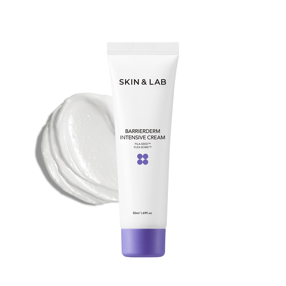 [SKIN&LAB] Barrierderm intensive cream, moisturizing,gentle, light texture, face and body (1.69 fl oz.)