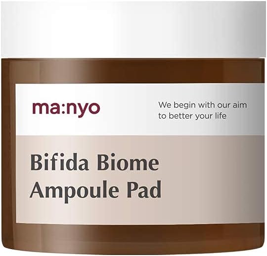 MA:NYO Bifida Biome Ampoule Pads - Korean Skin Care Treatment | 70 Count