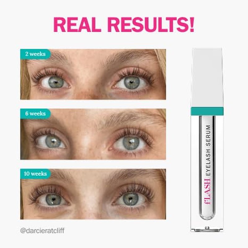 Eyelash Serum Mini for Long-Looking Natural Lashes - Enhances & Strengthens, Travel Size 1mL (0.034 Fl Oz)