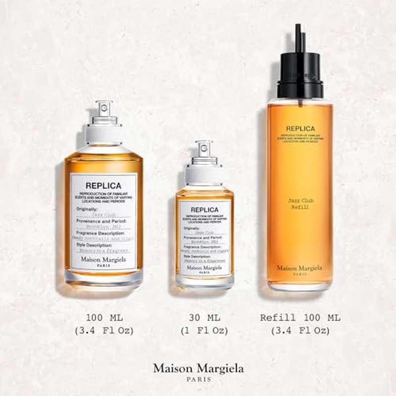 Maison Margiela - Replica - Jazz Club Eau de Toilette - Warm & Spicy Scent - With Vanilla, Rum Accord, & Tobacco