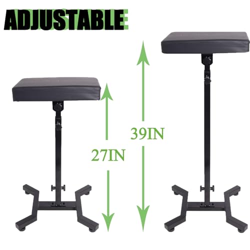Tattoo Arm Rest - Beoncall Tattoo armrest and Legrest Stand 360¡ÆAdjustable Armrest Foldable Legrest Leather Pad Thick Sponge Stable Base for Tattoo Studio Tattoo Artists