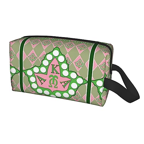 Cosmetic Bag Travel Toiletry Bags With Handle Strap Portable Waterproof Makeup Bag Pouch Organizer Sorority Gifts For Women Sister