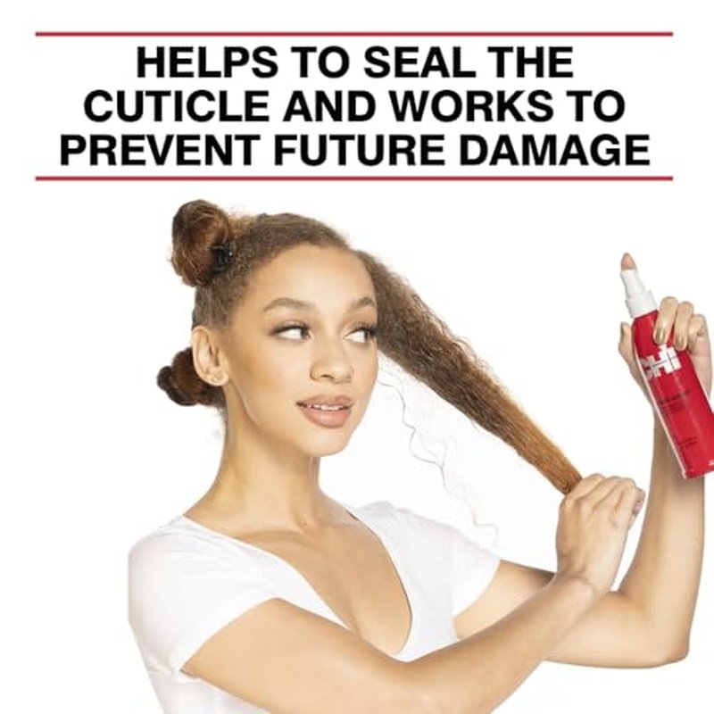 CHI 44 Iron Guard Thermal Protection Spray, Nourishing Formula Helps Resist Heat Damage to Hair & Tame Frizz, Clear, 8 Oz, Pack of 2