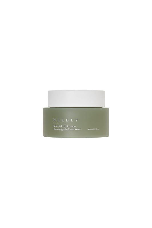NEEDLY | Cicachid Relief Cream | Moisturizing, Soothing, Cooling | Strengthen the skin barrier