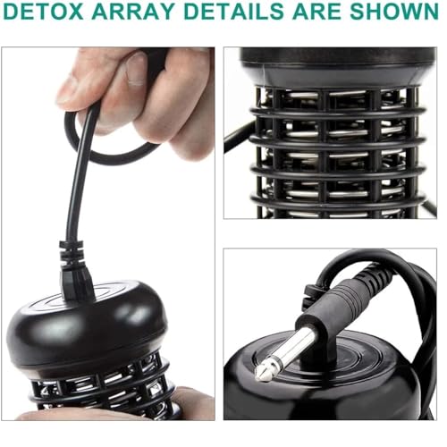 Arrays for Ionic Detox Foot Bath Replacement Arrays for Ionic Foot Bath Detox Machines System Stainless Steel Foot Bath Accessories Bath Tub Accessory, Compatible with Most Ionic Machines