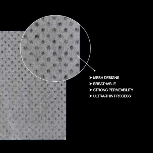1000PCS Breathable Perm Papers for Hair, Thin Mesh Hair Perm Kit Grooming Tools for Hair Salon Shop or Home Hair Perms
