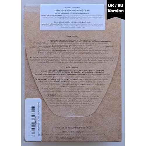 Grizzly Mountain Beard Dye - Organic & Natural Dark Brown Beard Dye