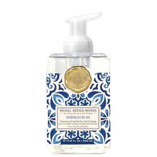 Michel Design Works Indigo Seas 3-PACK Foaming Hand Soaps, 17.8 fl oz each