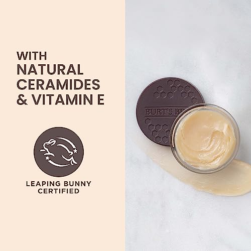 Burt's Bees Original Overnight Intensive Lip Treatment, Moisturizing, Restorative, Reduces Fine Lines, Vitamin E, Ceramides Oils, Natural Origin Lip Care, 0.25 Oz.