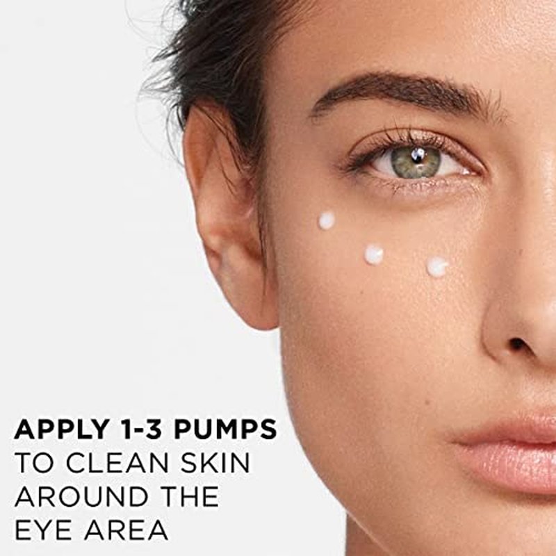 Vichy Mineral 89 Eye Serum, Hyaluronic Acid and Caffeine Cream, Under Eye Cream For Dark Circles, Hydrating & Puffiness Reducer, Opthalmologist Tested