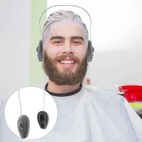 NOLITOY Silicone Ear Covers for Hair Dyeing Protective Ear Sleeves for Hair Salon and Home Use Prevent Heat and Water Damage Comfortable Fit