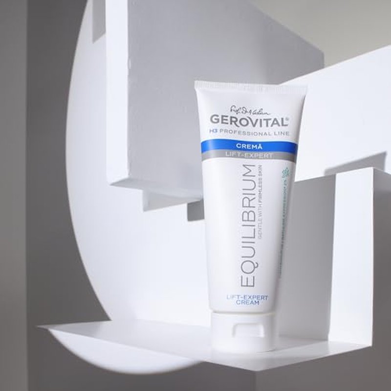 Gerovital EQUILIBRIUM - Lift Expert Professional Face Cream | Lifting |Anti-Wrinkle & Regenerating Action | Anti-Aging | Moisturizing - 200 ml