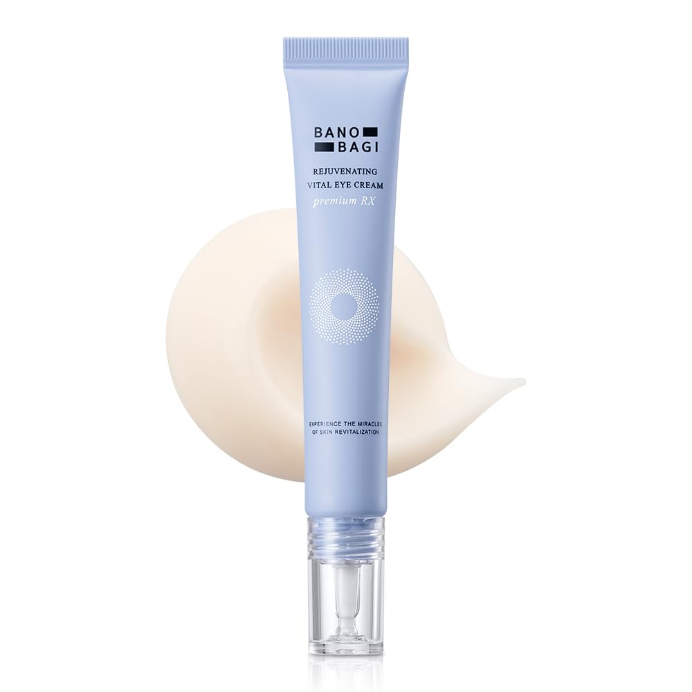 Banobagi PDRN Eye Cream – Under Eye Cream for Puffiness and Bags, Korean Skin Care with Centella, Panthenol & b-PDRN | Firming & Hydrating, Fragrance-Free, 0.5 fl oz
