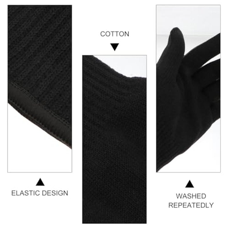 MERRYHAPY Heat Resistant Curling Gloves 3-Pack Insulated Hair Styling Mitts for Safe Use with Curling Irons and Flat Irons Protect Hands from Burns during Hair Styling at Home or Salon