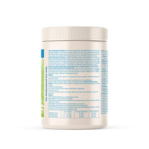 Hawaiian Silky no lye relaxer, mild, Beige, 20 Ounce