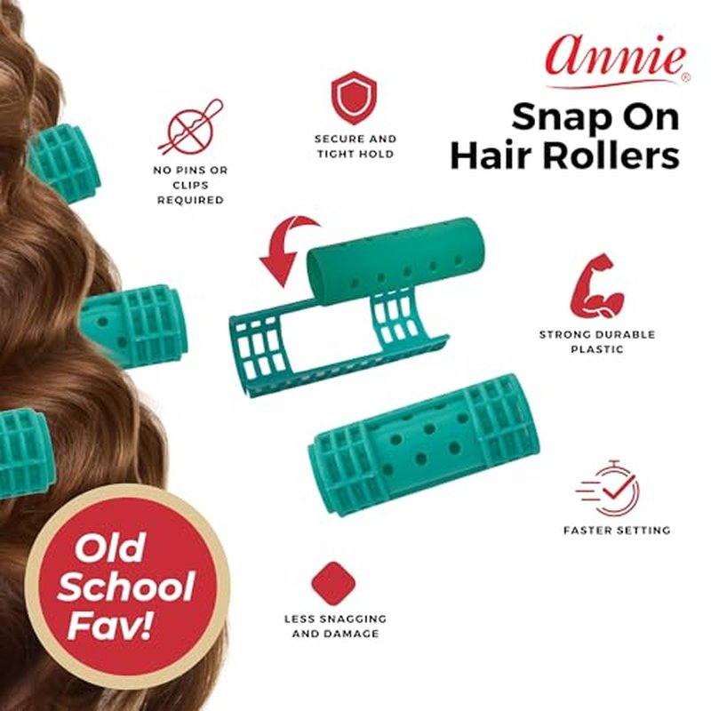 Snap On Magnetic Rollers - Large