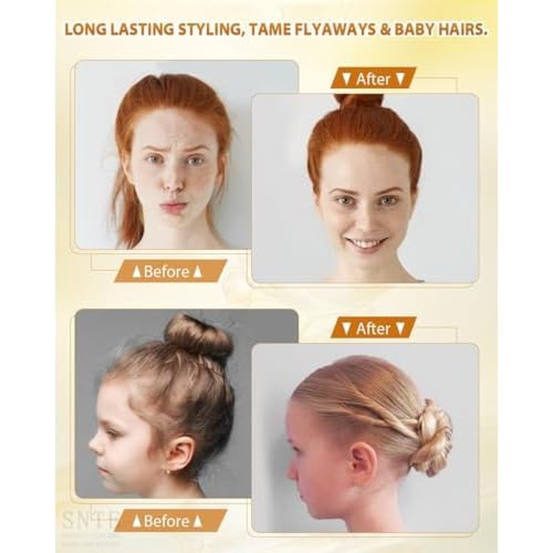 Samnyte Hair Wax Stick, Hair-Styling Waxes, Nourishing Accessories - Slick Stick for Women & Kids, Gel Tamer for Flyaways, Bun Maker & Styling Cream, 2.7 Fl Oz