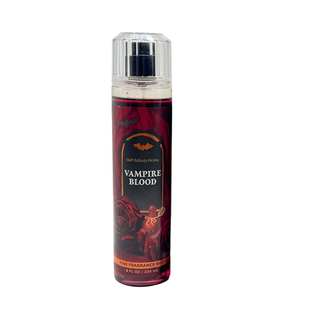 Vampire Blood Fine Fragrance Mist | Halloween 3-Piece Collection with Red Bow - 2025 Edition Scents