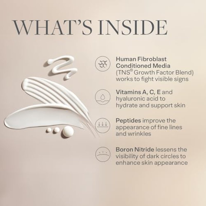 Advanced Age-Defying Formula - SkinMedica TNS Eye Repair Cream helps reduce the appearance of fine lines, wrinkles, and dark circles with a powerful blend of peptides, vitamins, and antioxidants.