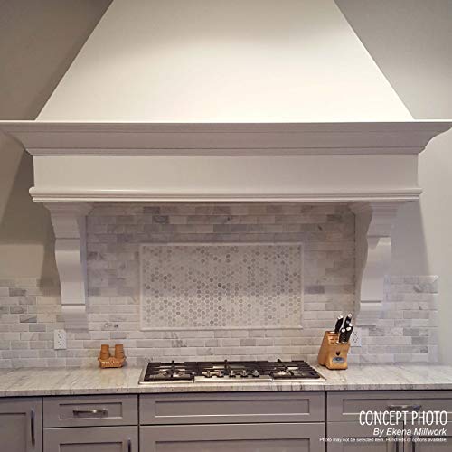 Ekena Millwork COR04X02X05BL 4 1/4-Inch W x 2 5/8-Inch D x 5 3/4-Inch H Blackthorne Corbel , White