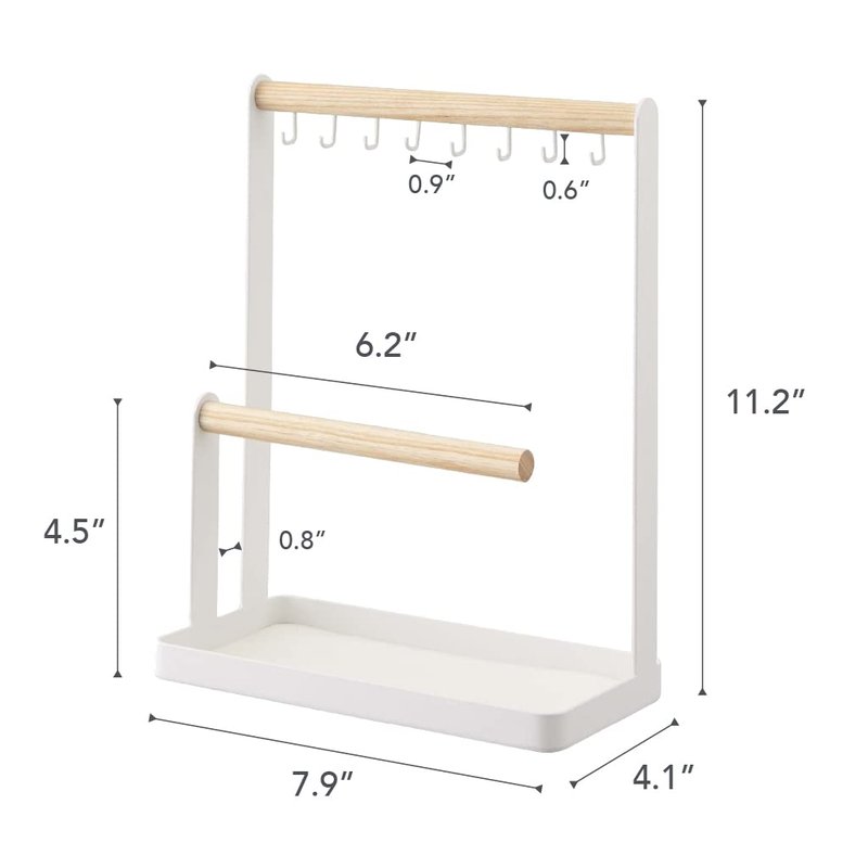 YAMAZAKI Home Accessory Stand - Jewelry Holder & Organizer Storage