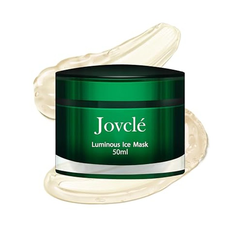 Luminous Ice Facial Mask, Hydrating Gel for Sensitive Skin, Herbal-Infused Formula with Centella Asiatica, Astragalus, Ginseng & Osmanthus, 1.69 fl. oz
