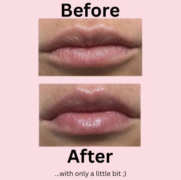 Shea Lip Butter - All-Natural Vegan Lip Balm for Long-Lasting Hydration | Pack of 3, Travel-Sized with Peppermint Oil