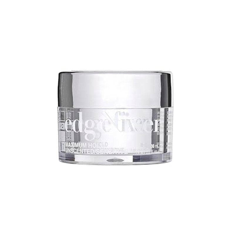 Red by Kiss Edge Fixer 24 Hour Maximum Hold Edge Wax No Flaking Biotin B7 Infused Hair Gel 1.01 fl.oz (Unscented)