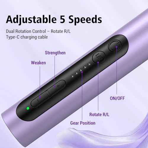 Electric Nail Drill Set, Cordless Electric Nail File Set Rechargeable, 5 Speed Portable Nail Drill Machine for Thick Nail Toenail Cuticle, Hand Feet Trimmer Buffer for Women Men Baby Pets