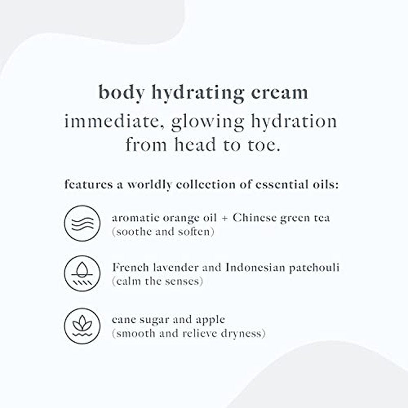 Dermalogica Body Hydrating Cream, Body Lotion with Green Tea and Lemon Oil - Gently Tones and Hydrates Skin To Relieve Dryness, 10 Fl Oz